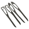 thumbnail image 3 of Interior Door Panel Trim, Carbon Fiber Style Protection ABS Plastic Wear Resistant Inner Door Panel Cover  For Auto Modification, 3 of 8