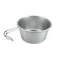 thumbnail image 1 of Cuenco para acampar Soledad de acero inoxidable 304 450ml Utensilios de senderismo, 1 of 3