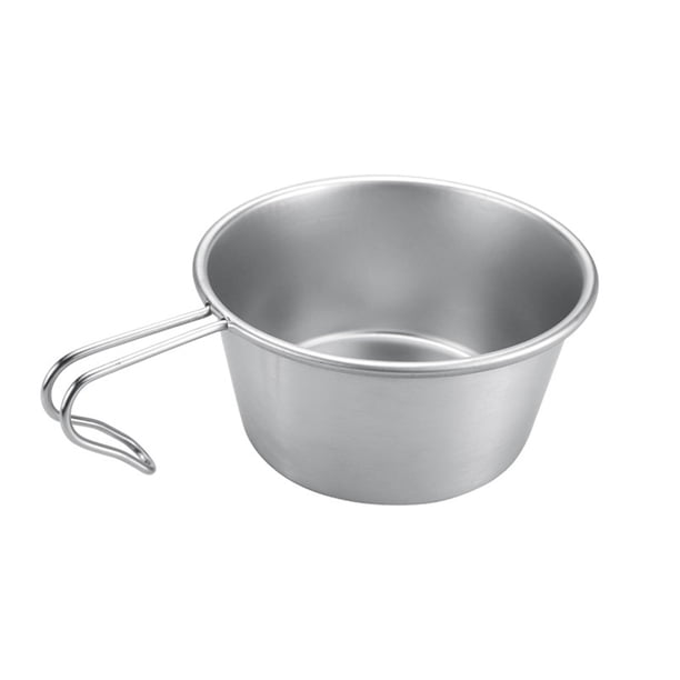 Cuenco para camping Vajilla plegable con asa plegable Outdoor 450 ml Cuenco para camping cuenco para acampar Zulema cuenco de senderismo