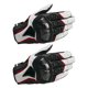 thumbnail image 1 of Soidarity Paquete de 2 guantes de motocicleta, guantes portátiles de invierno y otoño, equipo Protector transpirable para conducción profesional al aire Ciclismo blanco rojo SG Soidarity OD027440-06, 1 of 6