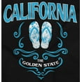 thumbnail image 2 of The Golden State of California Cool Women's Graphic T Shirt Tees Brisco Brands S, 2 of 5