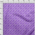 thumbnail image 3 of oneOone Velvet Violet Fabric Text Fabric For Sewing Printed Craft Fabric By The Yard 58 Inch Wide, 3 of 5