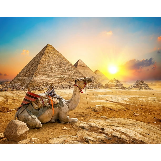 Giza Sunrise Ancient Egypt Pyramid Puzzle 1000 Piece Jigsaw Puzzle