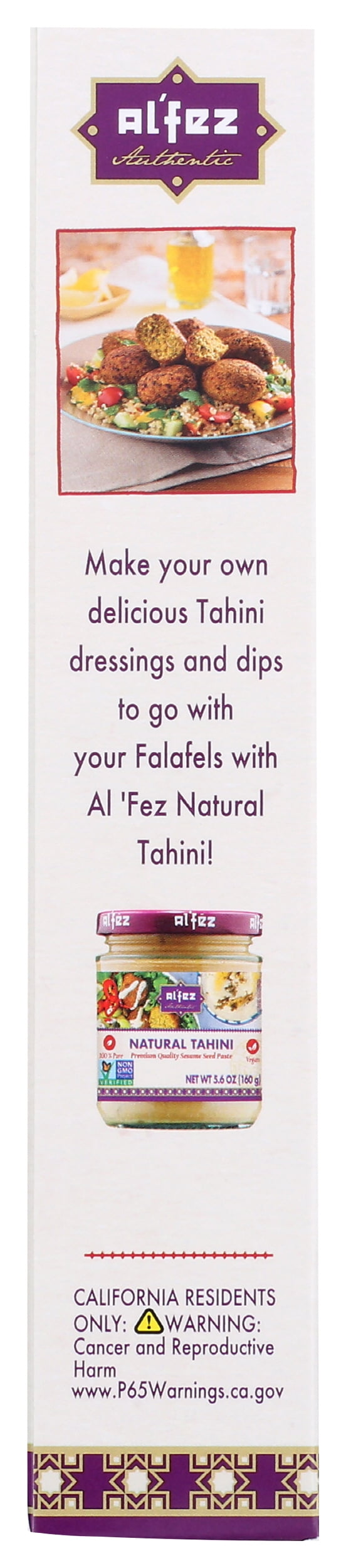(Pack of 6), Al Fez Lebanese Style Falafel Mix, 5.3 oz
