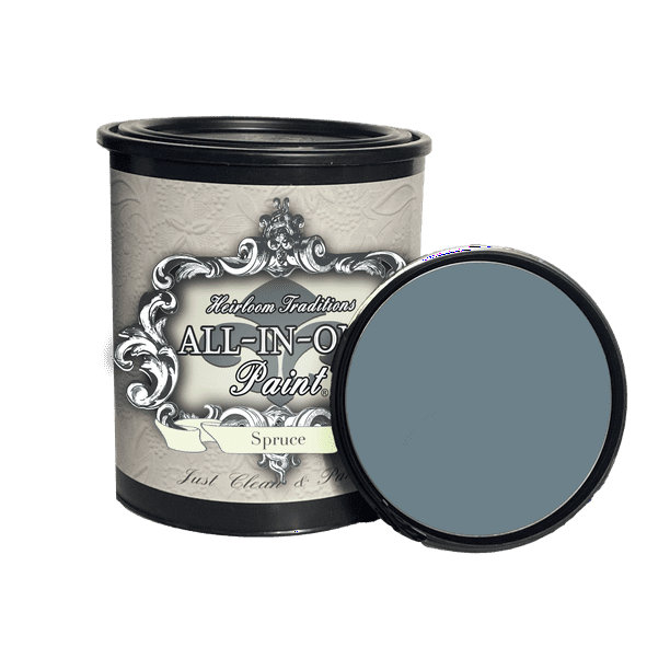 ALL-IN-ONE Paint by Heirloom Traditions, Spruce (Gray Green), 32 Fl Oz ...
