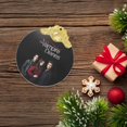 thumbnail image 6 of Vampire Diaries Christmas Ornament Glass Round Pendant Christmas Hanging Decor Ornament Holiday Xmas Decorations Christmas Tree Ornaments Gold, 6 of 8
