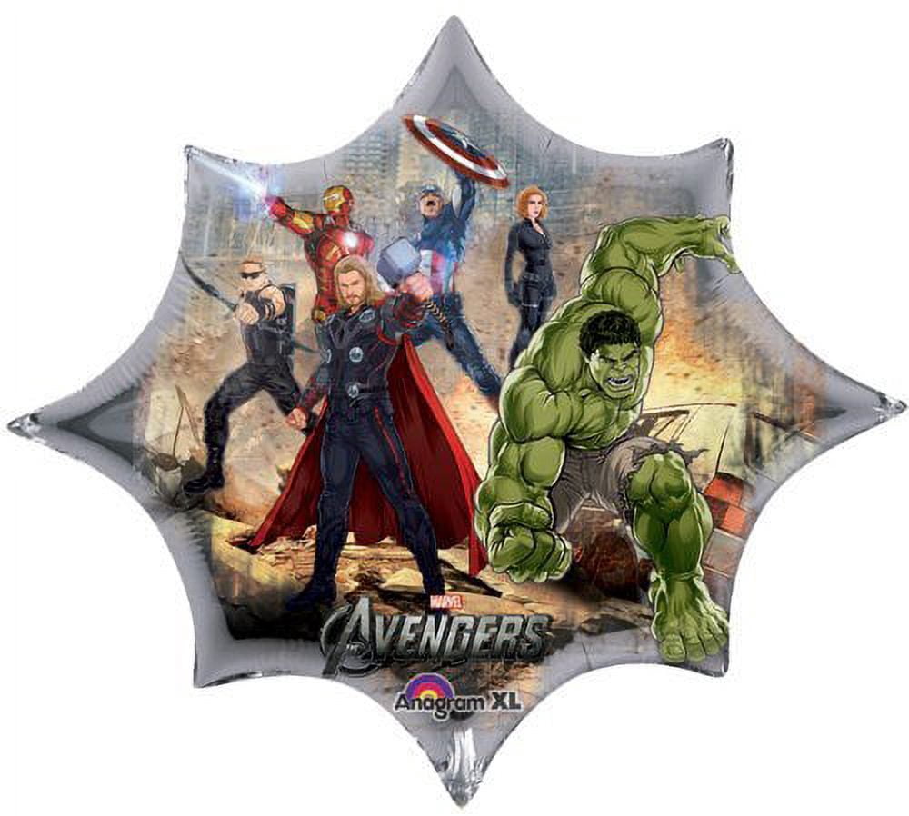 Avengers Ultimate Birthday Party Supplies 12 pc Balloon Bouquet Decorations
