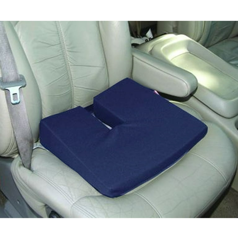Sojoy Car Seat Cushion Wedge Coccyx Cushion Memory Foam Seat Cushion Chair  Pad (18.5 X 16 X 2.5 Inch) 