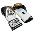 thumbnail image 6 of Fury Boxing Gloves - Kickboxing, Muay Thai Training Gloves, Sparring Punching Bag Mitts, Durable PU, Shock-Absorbing Foam Core, Non-Slip Wrist Support, Multi-Sport Glove, 16oz, Gold/Black, 6 of 7