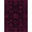 Pink Purple, Pattern 4, variant on ODIKA 2'x3' Washable Doormat Non-Slip, Low Pile Deep Pink Purple Gothic Flower Whimsical Floral Design with Ornate Border for Entryway, Kitchen, Laundry Room
