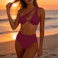 thumbnail image 1 of Traje de baño de 2 piezas para mujer, trajes de baño para mujer, trajes de baño de mujer con cuello en V, trajes de baño para mujer, 1 of 8