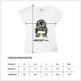 thumbnail image 7 of Military Mom Women's V-Neck T-shirt Proud Mom Life Messy Bun Sunglasses Mother's Day Mama Mommy Active Duty Veteran Vet Tee, 7 of 7