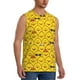 thumbnail image 2 of Balery Cute Funny Chicken Camisetas sin mangas para hombre, absorbe la humedad y protege contra el mal olor.-X-Large, 2 of 7
