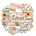 thumbnail image 2 of Hand - drawn Cancun Theme Stickers, Waterproof Cancun Theme Sticker for Water Bottle Laptop Phone Cases Planner Skateboard Luggage Helmet Party Favor Decor, Ideal for Adults Teens Teacher Rewards, 2 of 9
