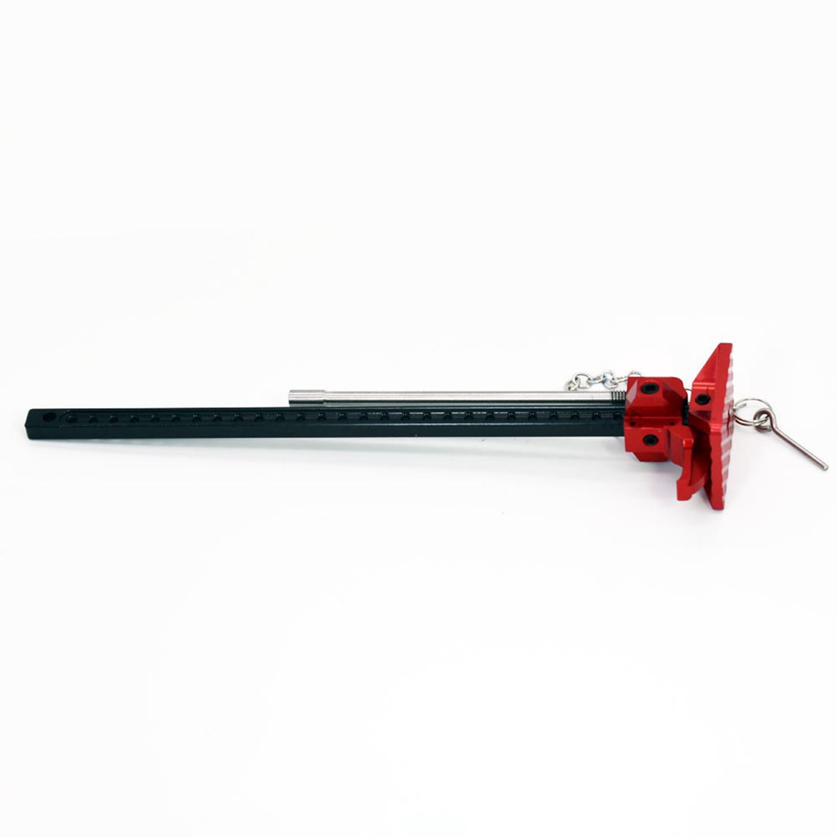 Pesfehhy Herramienta De Elevación Para Coches RC 1/10 – Gato Hidráulico De Metal Para D90 Y SCX10, Altura Máxima De 130 Mm, Juguete De Simulación