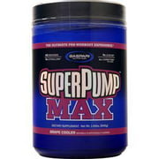 Gaspari Nutrition Super Pump Max Dietary Supplement, Grape Cooler, 40 Servings, 640 Gram