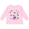 thumbnail image 3 of Inktastic Day of the Dead Owl Sugar Skulls and Guitar Boys or Girls Long Sleeve Toddler T-Shirt, 3 of 5