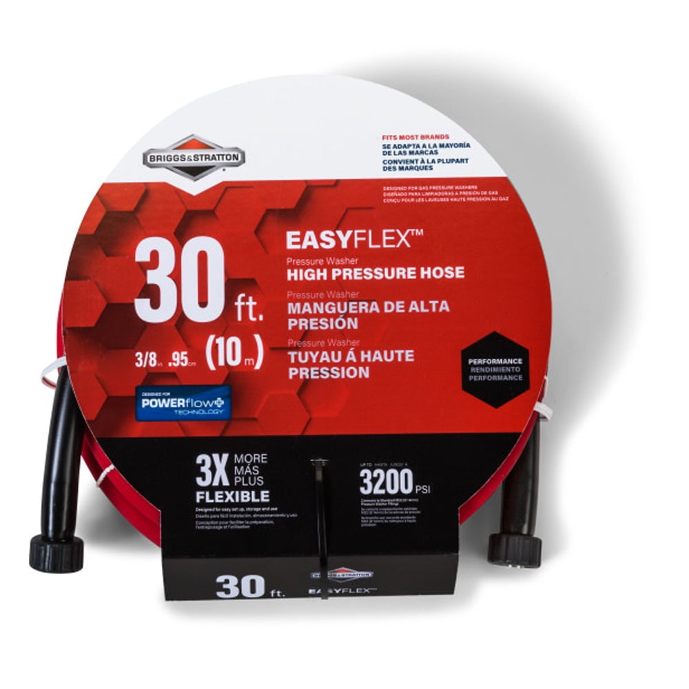 Briggs & Stratton 6364 3/8 Inch x 30 Foot EASYFlex Flexible Pressure