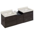 thumbnail image 1 of Imaginations Américaines 61,5 pouces W Vanity Set Gris, 1 of 1