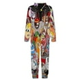 thumbnail image 5 of The Cuphead Show Hooded Union Suit One Piece Pajama Outfit PJs Sleepwear, 5 of 7