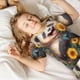 thumbnail image 5 of Fotbe Elegant Cute Panda Sunflower Pijama Estampada de 2 Piezas para Niños – Ropa de Dormir de Manga Corta Cómoda para Niños y Niñas, Camiseta y Shorts de Algodón-Small, 5 of 6