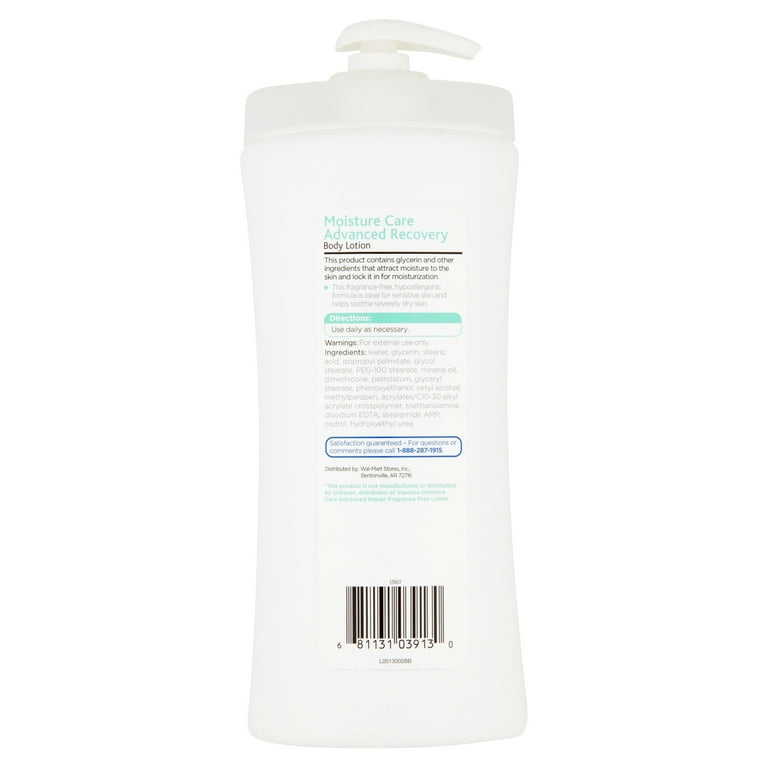 Equate Advanced Recovery Skin Care Lotion, 24.5 Oz - Walmart.com