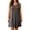 Gray, variant on dazeni Plus Size Soft Modal Sleep Tank Dresses for Women Lightweight Loose Casual Crewneck Sleep Dress Solid Nightgown Sleepwear Black XXL