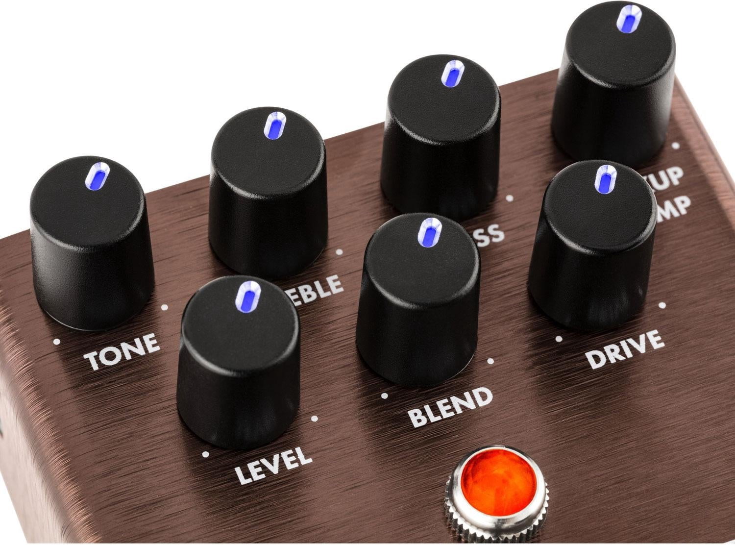 Fender Smolder Acoustic Overdrive Guitar Effects Pedal