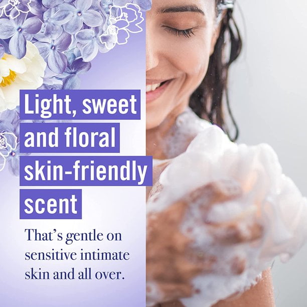 Vagisil Sensitive Scents Feminine Wash, Spring Lilac Scent, 12 oz, 3 Pack