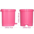thumbnail image 2 of Raindrops General Users Pink PP 1Pcs Mini Strawberry Trash Bin For Home Use, 2 of 8