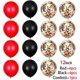 thumbnail image 2 of 18th birthday decoration, red and black sweet 18th birthday decoration Happy party balloon decoration set, 2 of 3