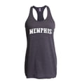 thumbnail image 1 of MmF - Women's Racerback Tank Top, up to Women Size 2XL - Memphis, 1 of 2