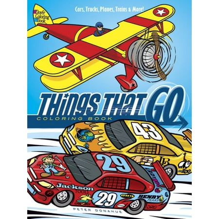 Things That Go Coloring Book