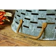 thumbnail image 2 of Event Lighting Large Olive Bucket Pendant Lamp Light Distressed Rustic Gray Zinc, 2 of 4