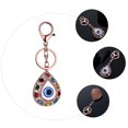 thumbnail image 3 of Nestingho Colgante Llavero Ojo De Ojo En Aleación De Zinc Color Rosa Dorado, 3 of 8