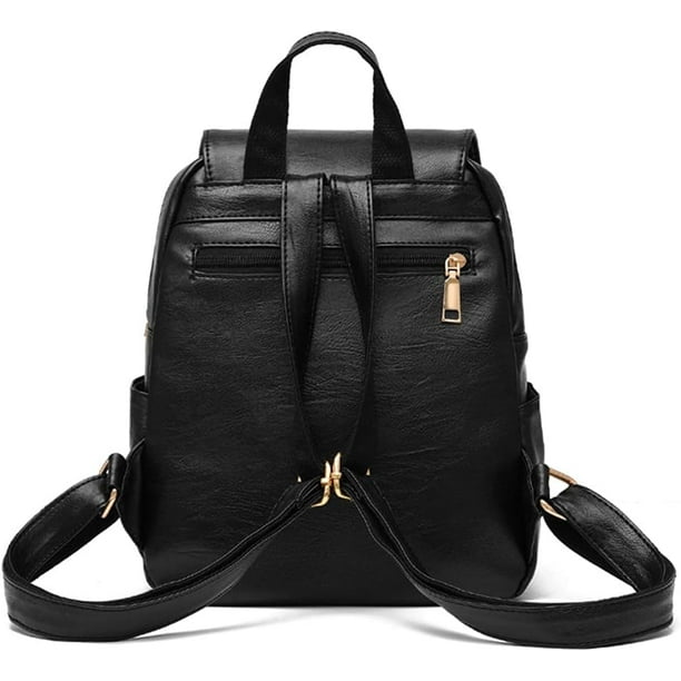 Backpack Mini Backpack PU Leather Ladies Rucksack Shoulder  display picture 1
