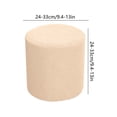 thumbnail image 3 of Qiopertar Stretch Round Stool Cover, Soft Waterproof Ottoman Slipcover with Elastic Edge, Machine Washable Protector for Vanity Bedroom Living Room, 3 of 6