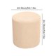 thumbnail image 3 of Stretch Round Stool Cover Soft Fabric Waterproof Round Ottoman Slipcover Washable Protector For Vanity Bedroom Living Room And Home Daily Use, 3 of 6