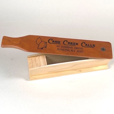 "Custom Turkey Box Call” – Cane Creek Turkey Calls