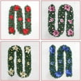 thumbnail image 2 of Nvzi 8.8 FT Artificial Christmas Garland, Pine Cones and Red Berries, for Front Door Home Office Christmas Decorations, Pink, 2 of 2