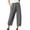 2Gray, variant on Womens Dungarees Fashion Adjustable Straps Wide Leg Overalls Loose Fit Casual Solid Color High Waist Jumpsuit Ladies Side Buttons Long Pants Romper Suspender Dungaree S-2XL
