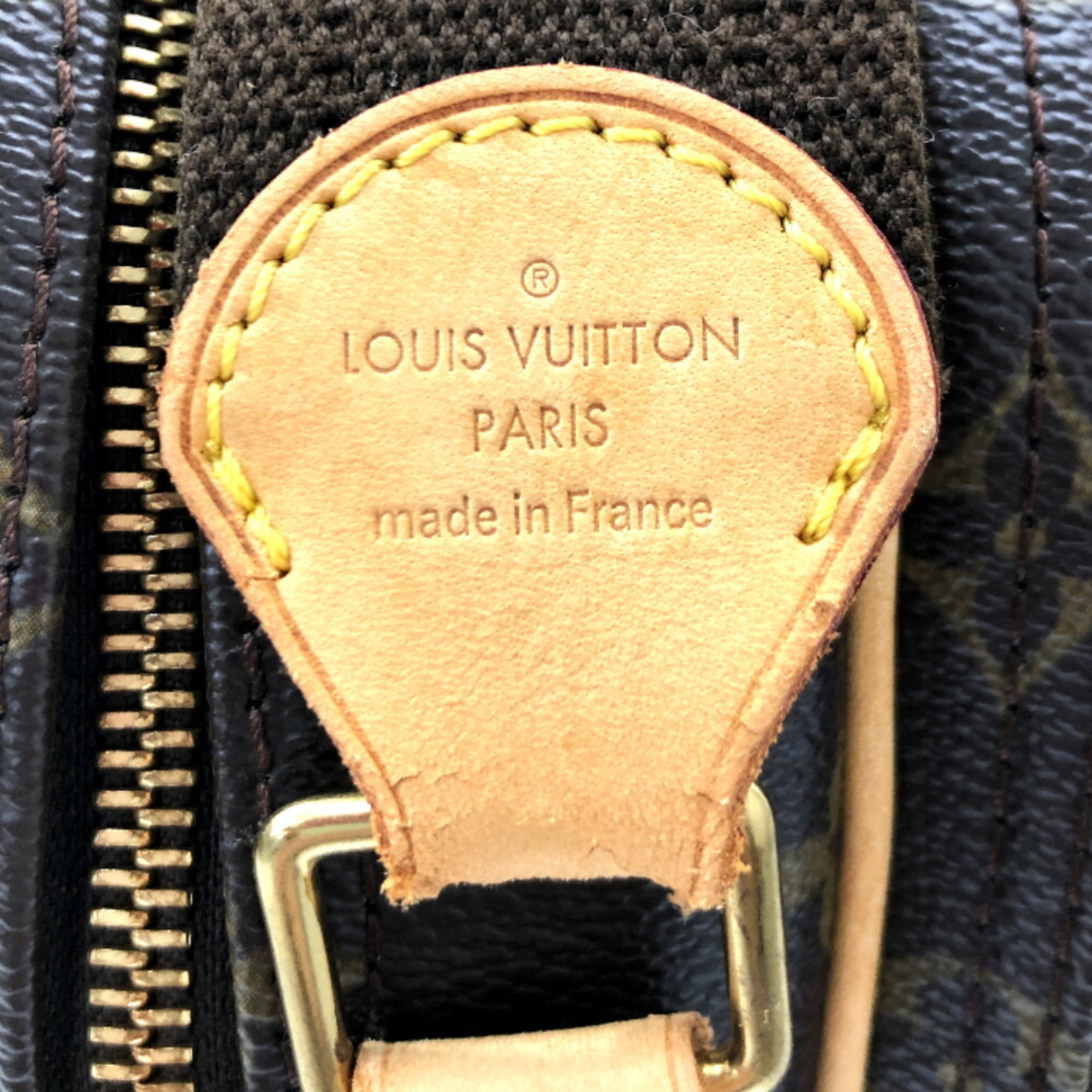 LOUIS VUITTON LV Reporter PM Used Shoulder Bag Monogram Leather M45254  #BO87 S
