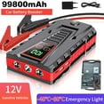 thumbnail image 2 of Audessy Portable Car Jump Starter 5000A Peak 99800mAh Battery Jump Starter,Booster Jumper Power Bank Battery Charger W/ LED Light, 2 of 11