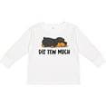 thumbnail image 3 of Inktastic Napping Dis Tew Much Rottweiler Boys or Girls Long Sleeve Toddler T-Shirt, 3 of 5