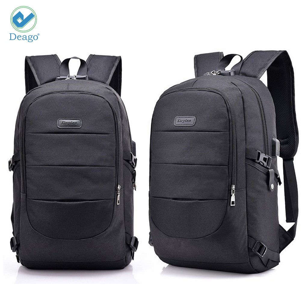 Deago Laptop Backpack, Business Anti Theft with lock Waterproof Travel ...