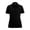 BLACK, variant on Edwards Ladies' Short-Sleeve Polo, Style 5512