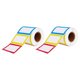thumbnail image 1 of 2 rollos de etiquetas de nombre grabables, etiquetas adhesivas para nombre, notas adhesivas, 1 of 8