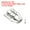 Silver, variant on Uxcell 2 Pack Duck-billed Hasp Lock, Retro Box Toggle Latch without Padlock Hole, Silver