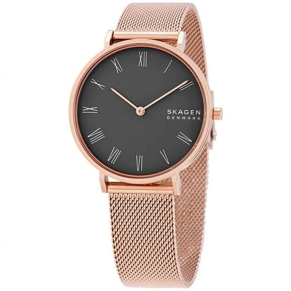Hald Rose Gold-Tone Steel-Mesh Watch (SKW2813)