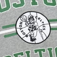 thumbnail image 4 of Men's Mitchell & Ness Heather Gray Boston Celtics Hardwood Classics All Over 4.0 Pullover Sweatshirt, 4 of 7